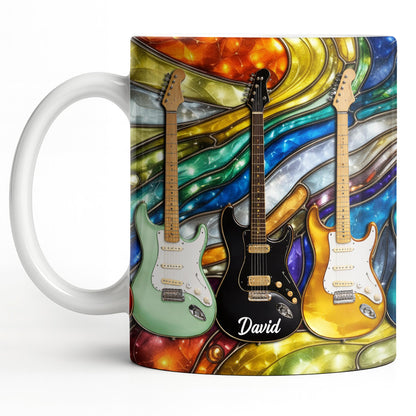 David Electric Guitar Art