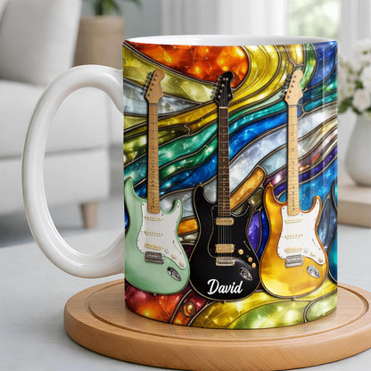 David Electric Guitar Art