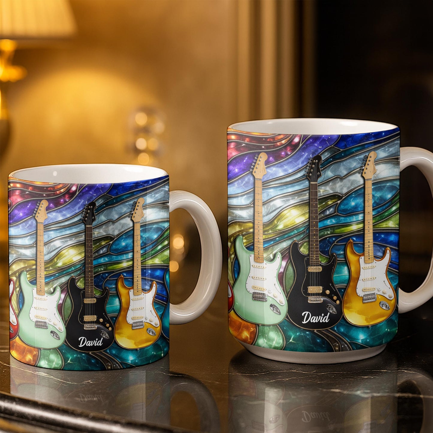 David Electric Guitar Art