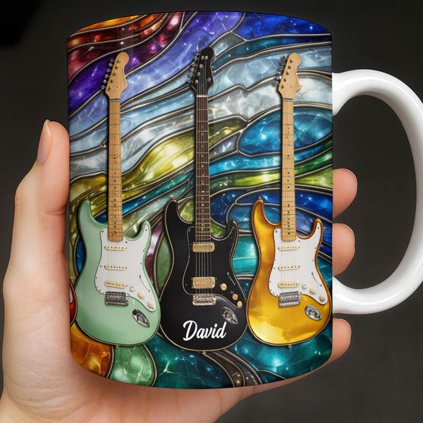 David Electric Guitar Art