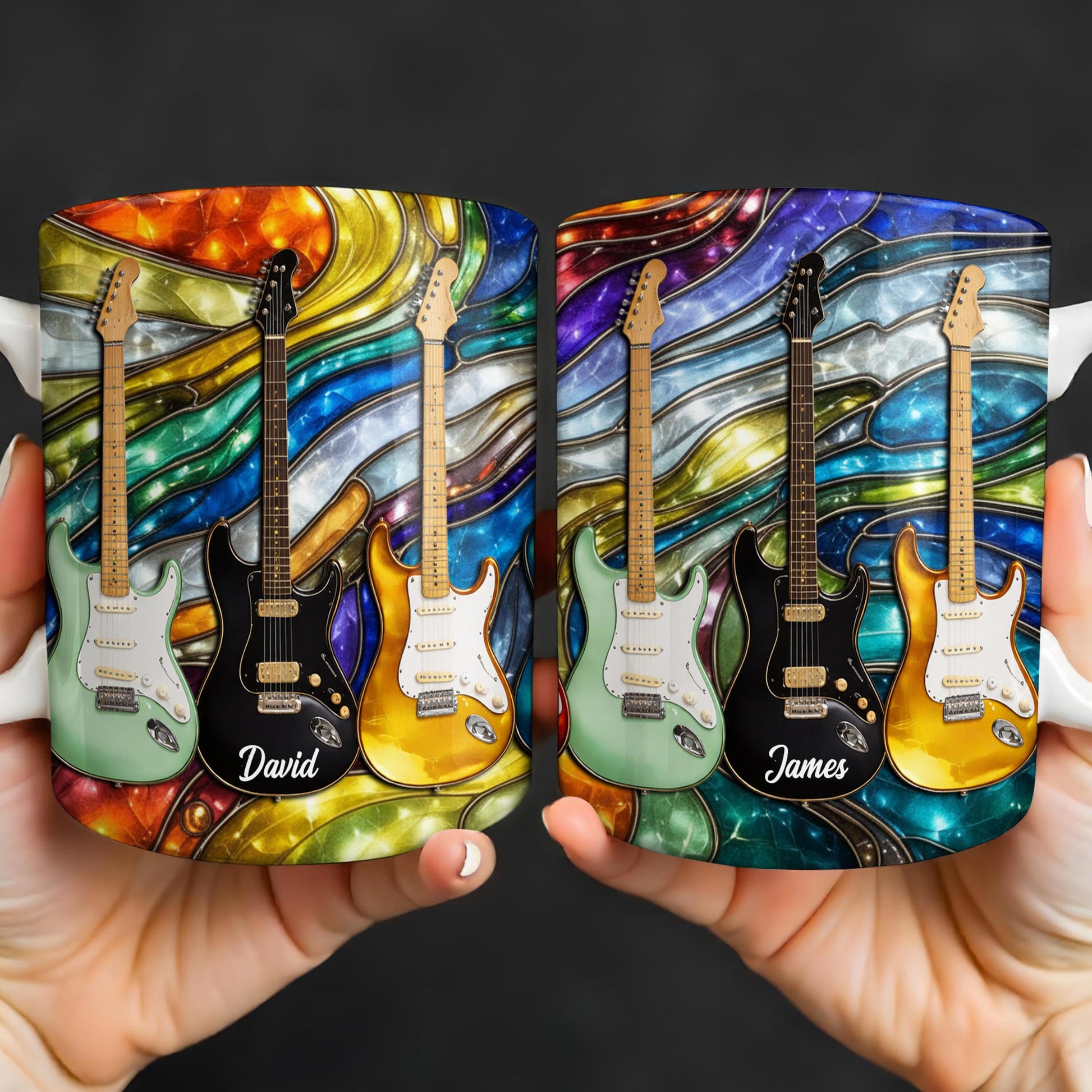 David Electric Guitar Art