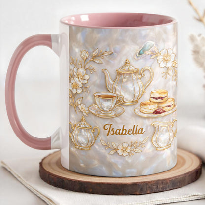 Sip In Style With Vintage Teapot And Floral Elegance