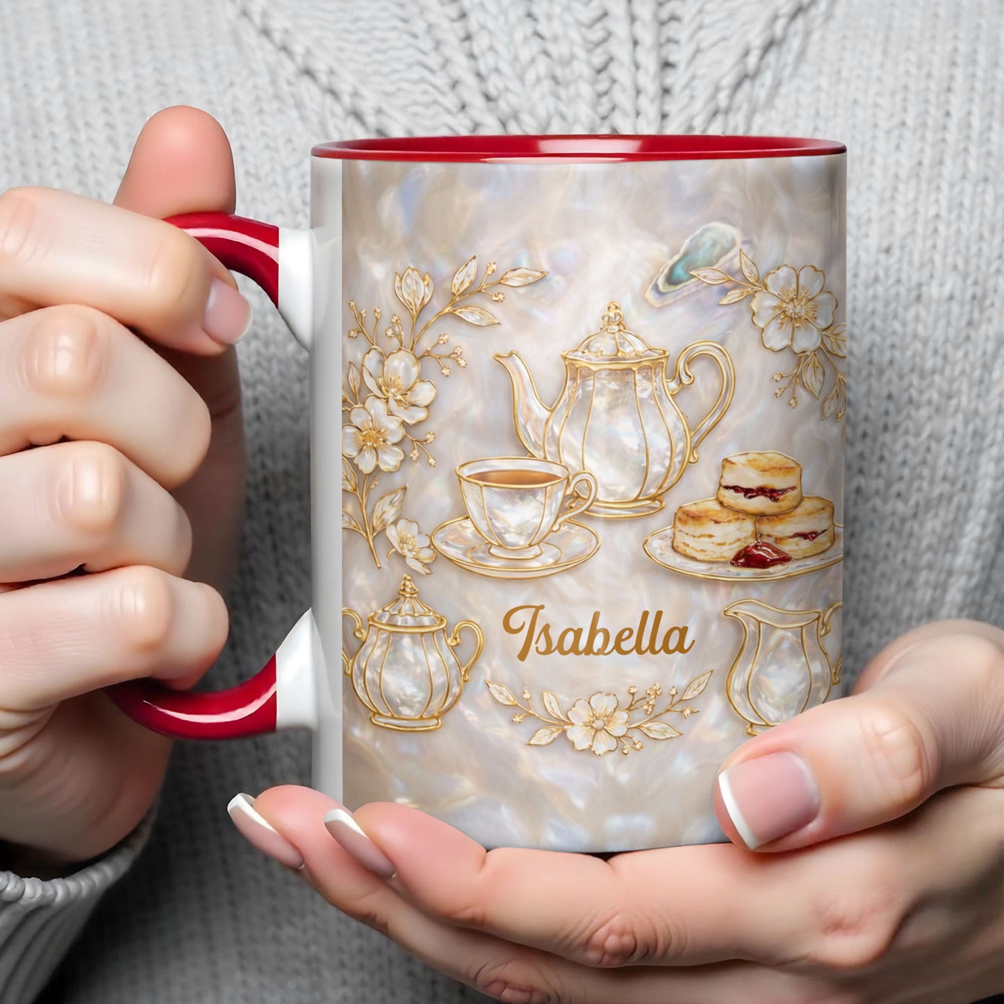 Sip In Style With Vintage Teapot And Floral Elegance