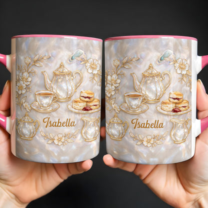 Sip In Style With Vintage Teapot And Floral Elegance