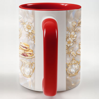 Sip In Style With Vintage Teapot And Floral Elegance