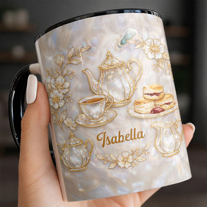 Sip In Style With Vintage Teapot And Floral Elegance