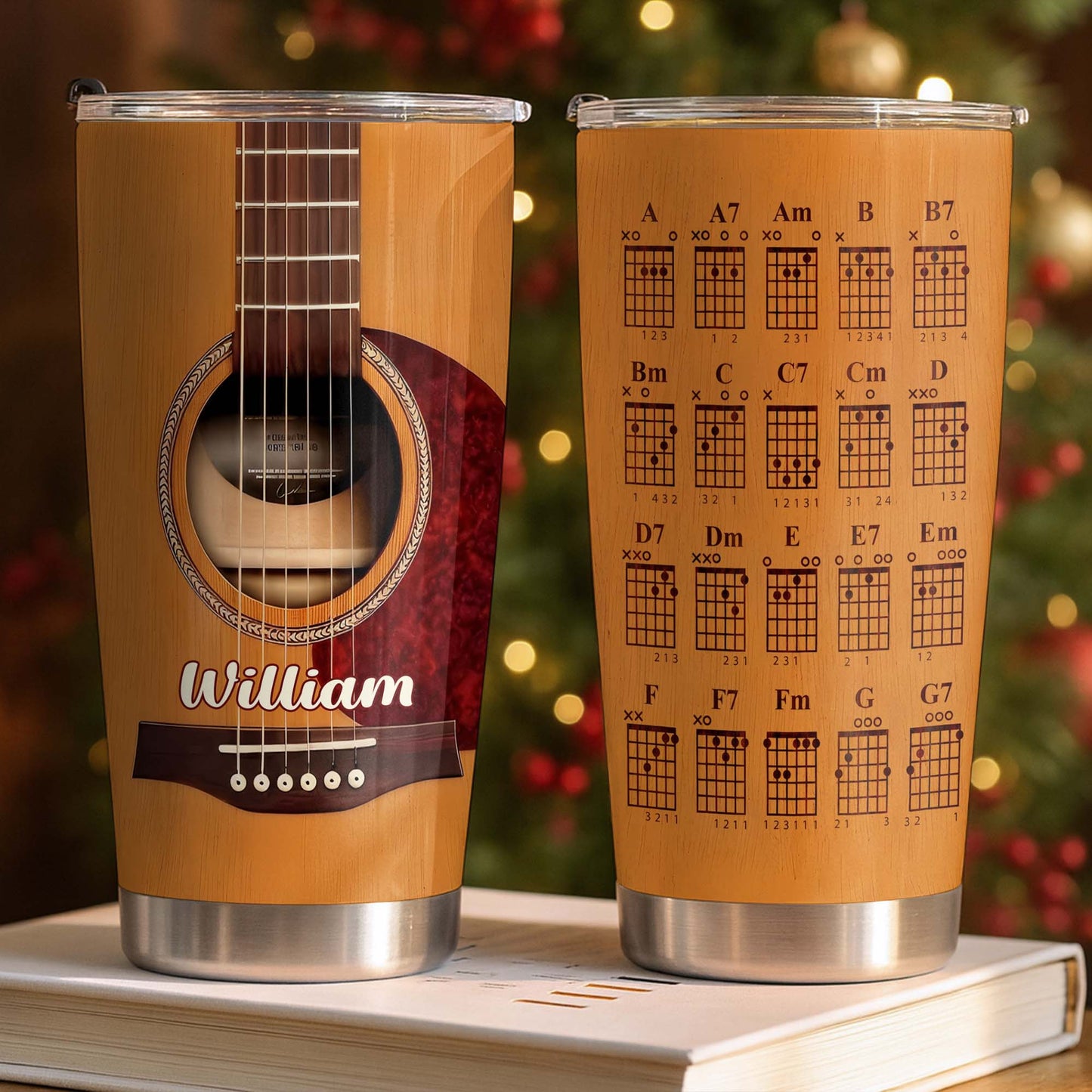 Strumming To The Rhythm Acoustic Guitar And Music Chords