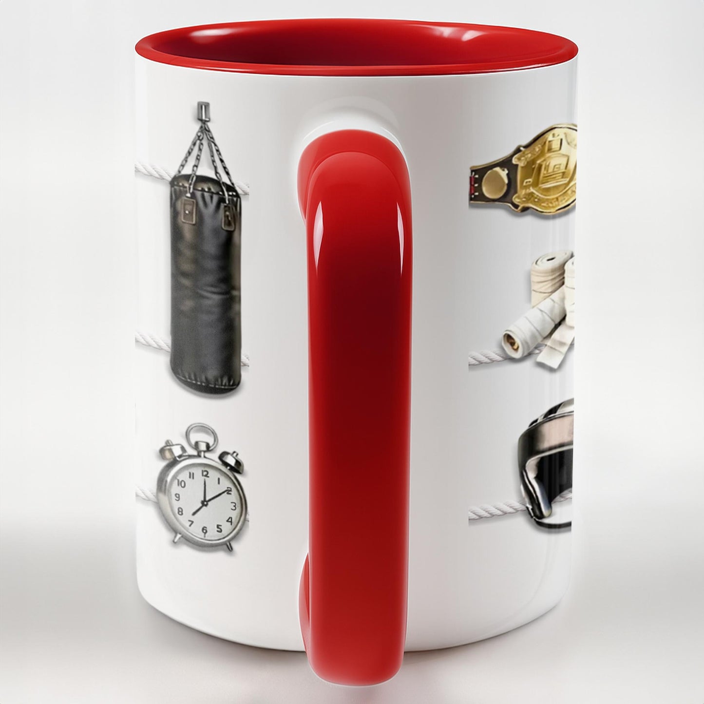 Keep Fighting For Your Dreams Boxing Gloves And Championship Belt