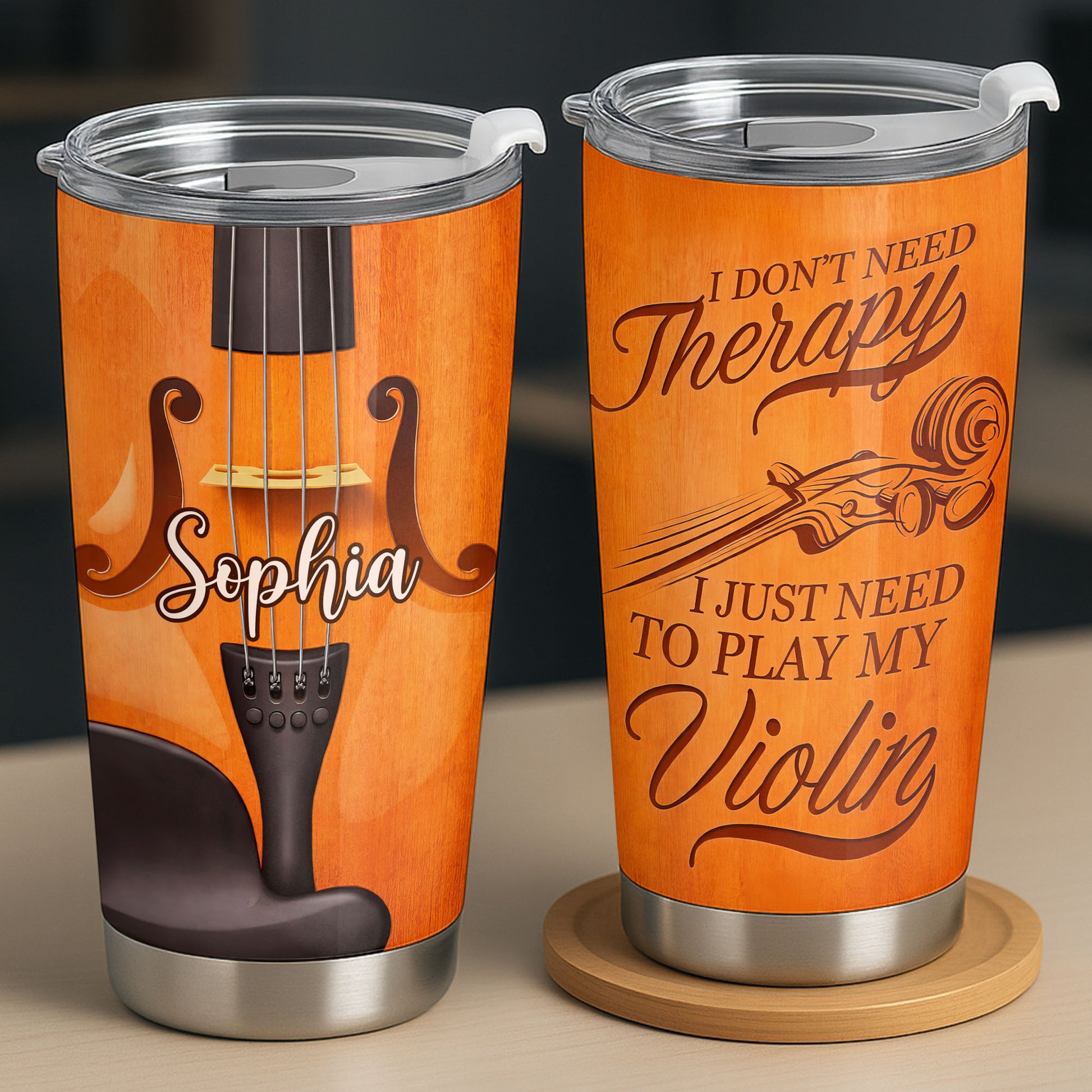 I Don't Need Therapy I Just Need To Play My Violin Musical Instrument