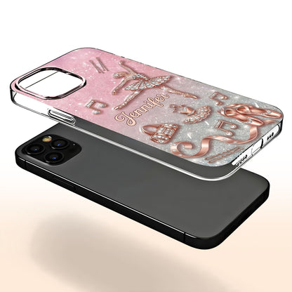 Graceful Ballerina Chasing Ballet Dreams With Tutu And Dance Shoes