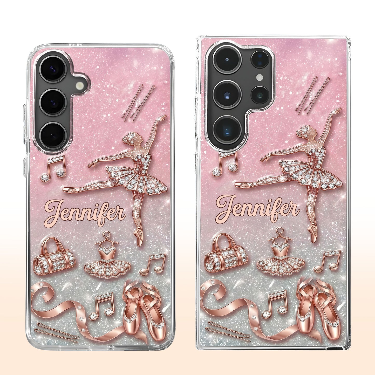 Graceful Ballerina Chasing Ballet Dreams With Tutu And Dance Shoes