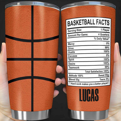 Basketball Facts Nutriton Label Texture For Players And Athletes