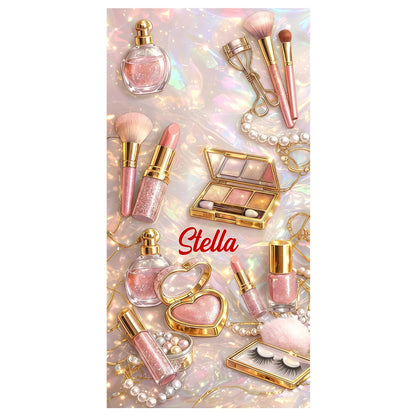 Stay Fabulous With Makeup Brushes And Lipstick Beauty Design