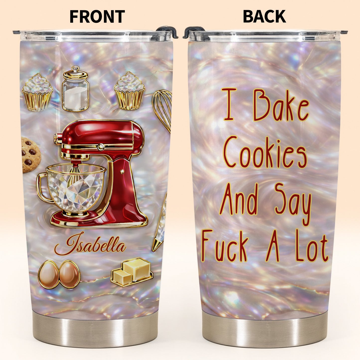 I Bake Cookies And Say Effing A Lot Stand Mixer Cupcakes