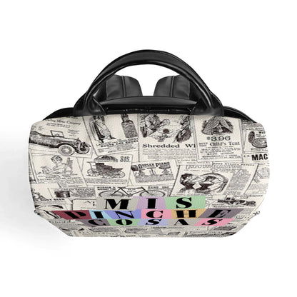 Mis Pinche Cosas - Personalized Custom Leather BackPack - HS001_BP