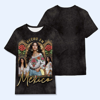 T-shirt unisexe personnalisé imprimé intégral - H031_3T