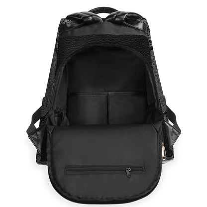 Always Remember You Are Braver Than You Think - Personalized Custom Leather Backpack - HS034_BP
