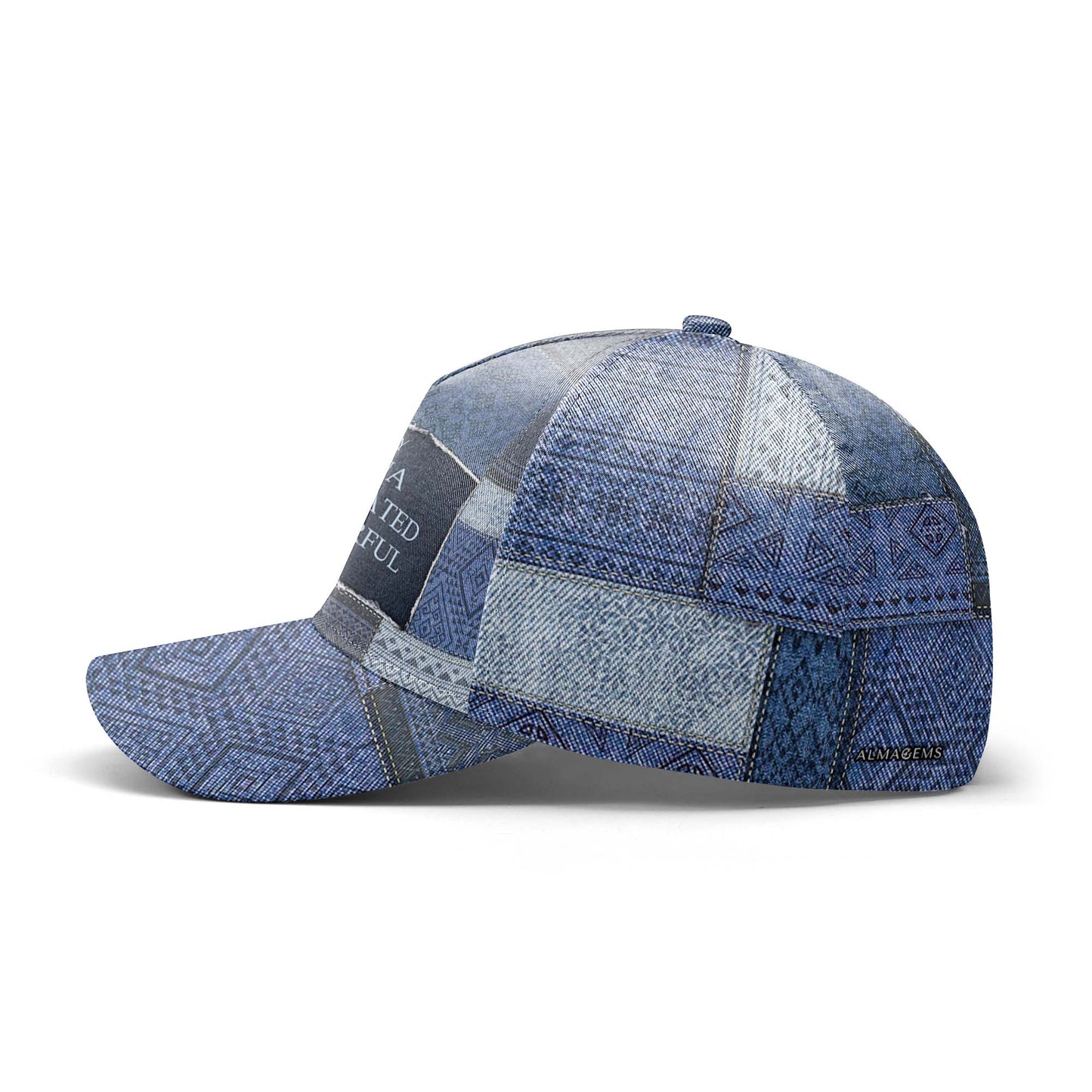 Je suis - Casquette de baseball personnalisée, imprimé intégral - HS036_BAC