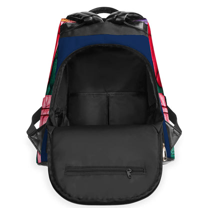 Sac à dos en cuir personnalisé, instruit, puissant et fier - HS054_BP