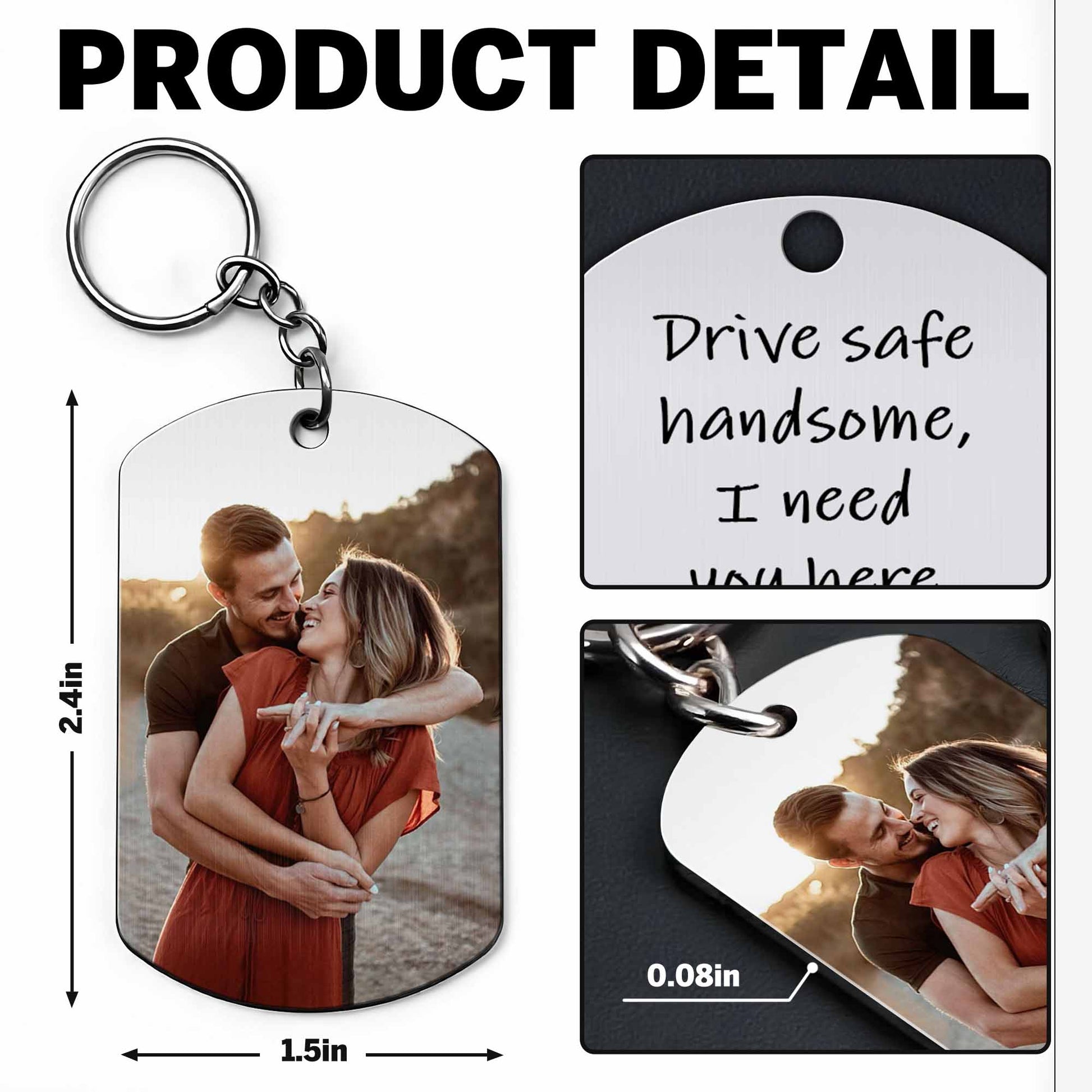 Drive Safe Handsome, I Need You Here With Me, Heart and Photograph