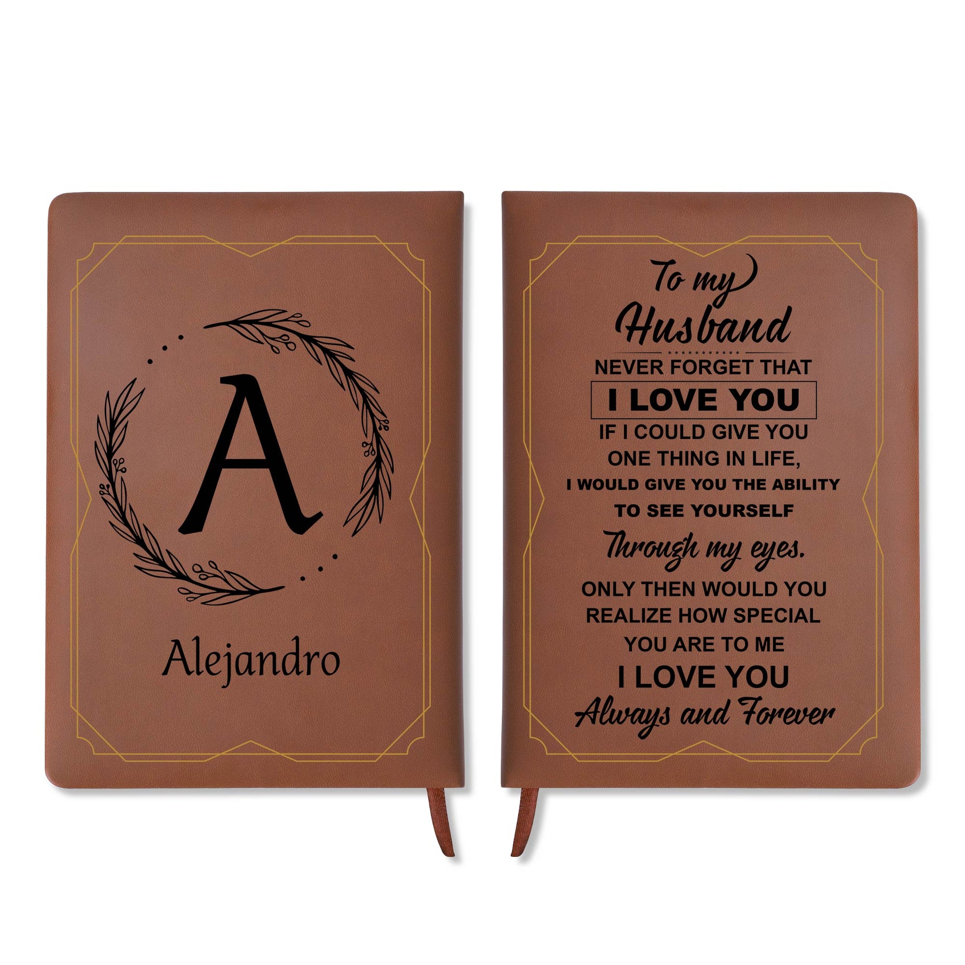 Never Forget That I Love You, Always And Forever Journal