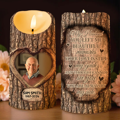 Your Love Is Still My Guide, Always By My Side Memorial Candle