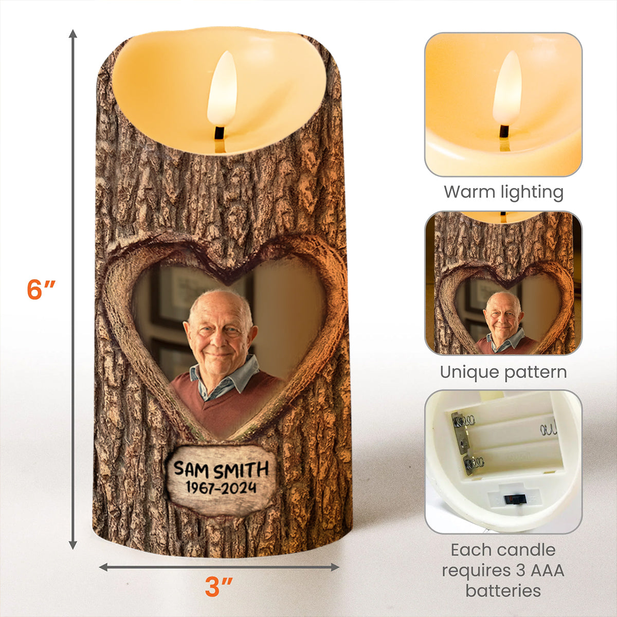 Your Love Is Still My Guide, Always By My Side Memorial Candle
