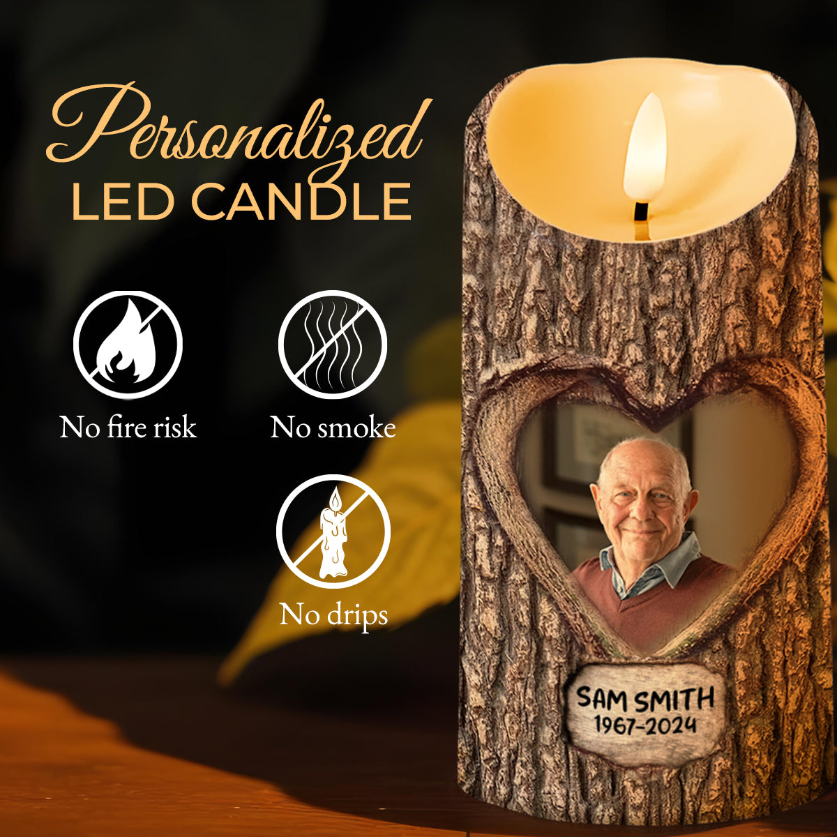 Your Love Is Still My Guide, Always By My Side Memorial Candle
