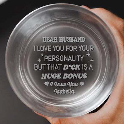 Dear Husband Huge Bonus Personality Love You