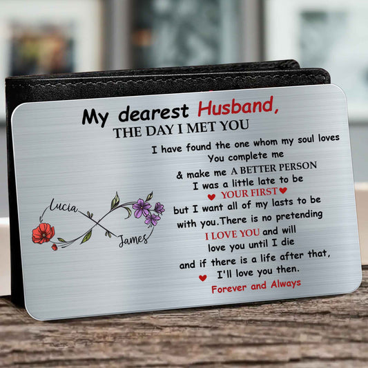 My Dearest Husband, The Day I Met You, Flowers