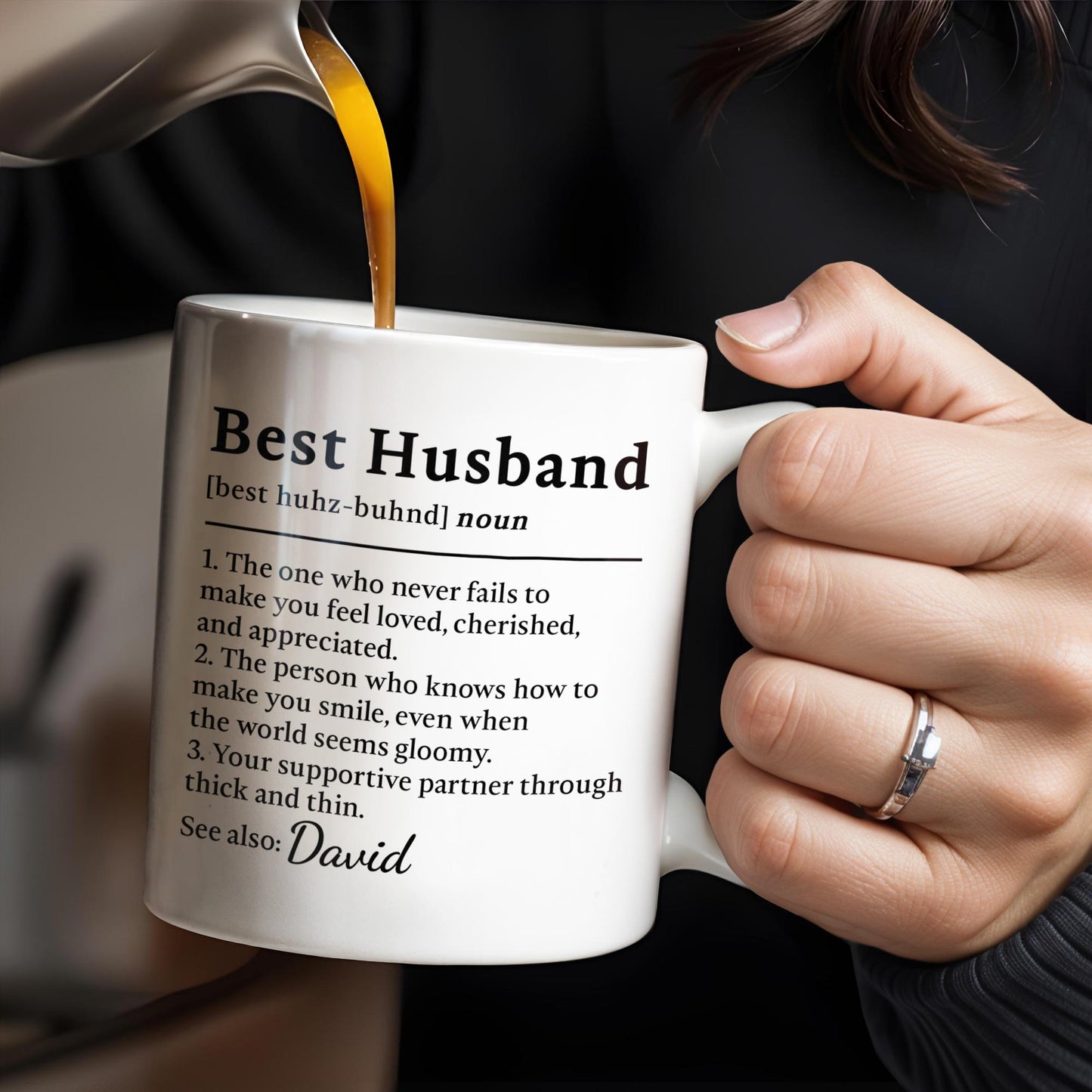 Best Husband Supportive Partner Mug