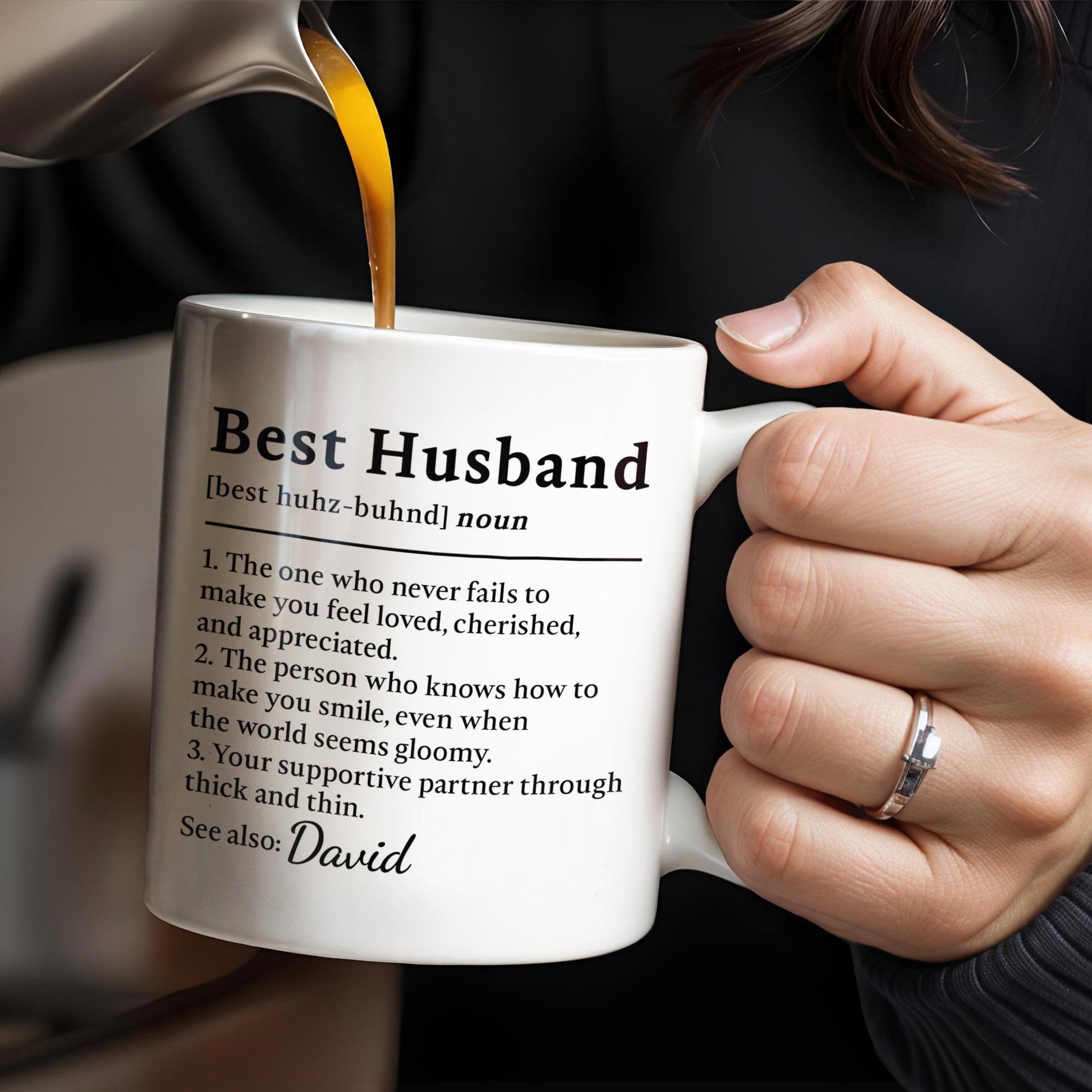Best Husband Supportive Partner Mug