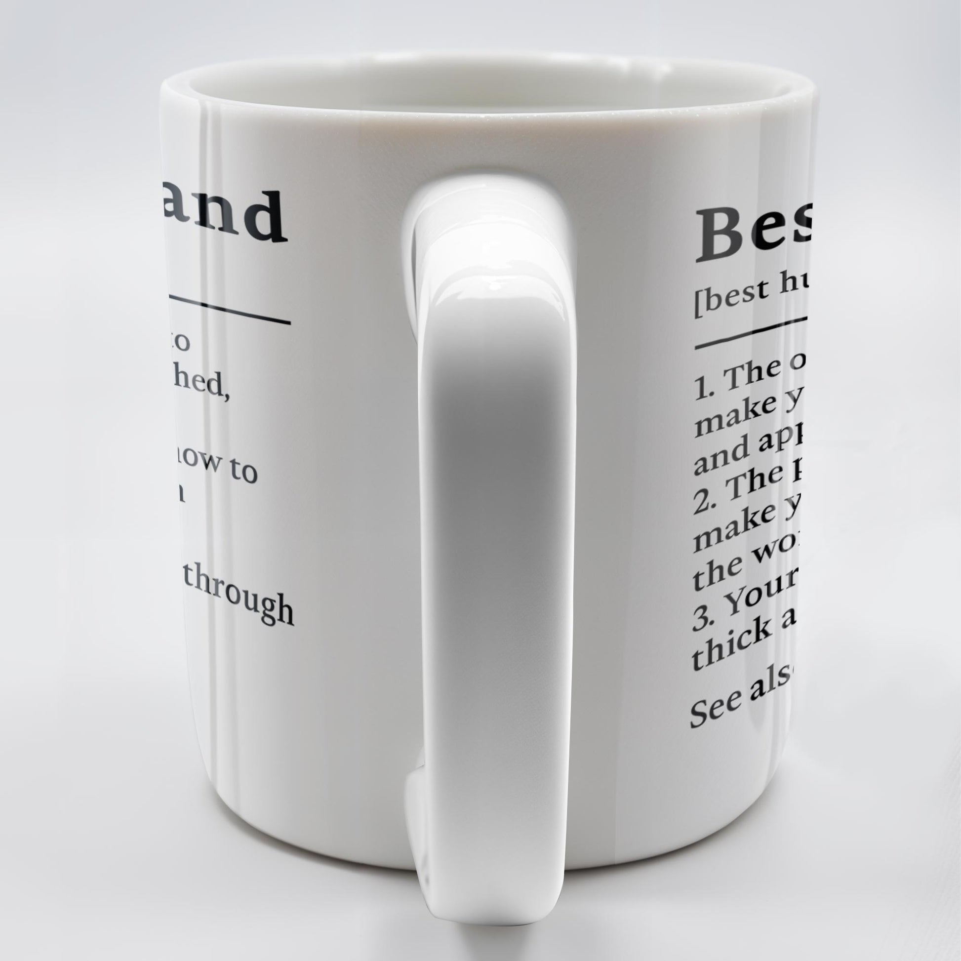 Best Husband Supportive Partner Mug