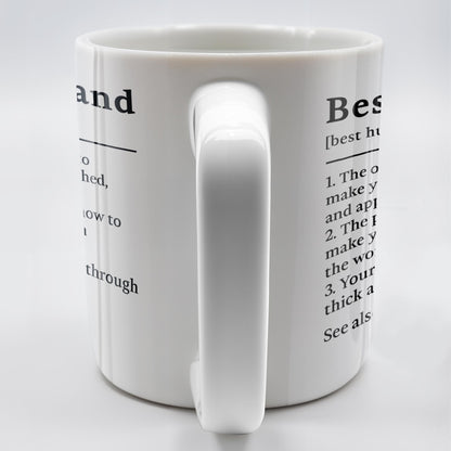 Best Husband Supportive Partner Mug