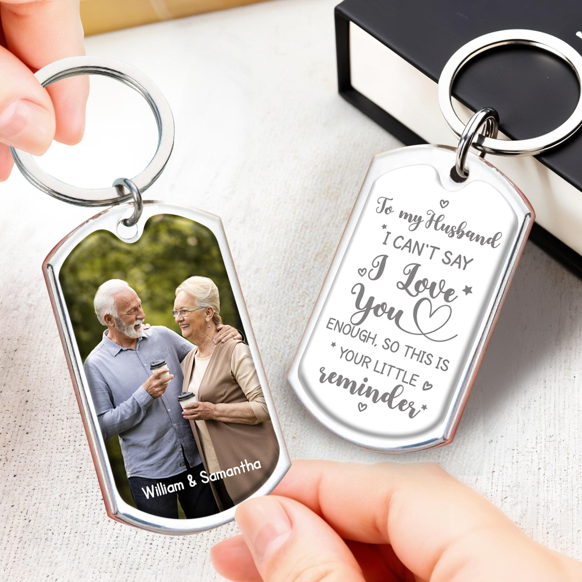 Love Reminder for Husband with Elegant Heart Design