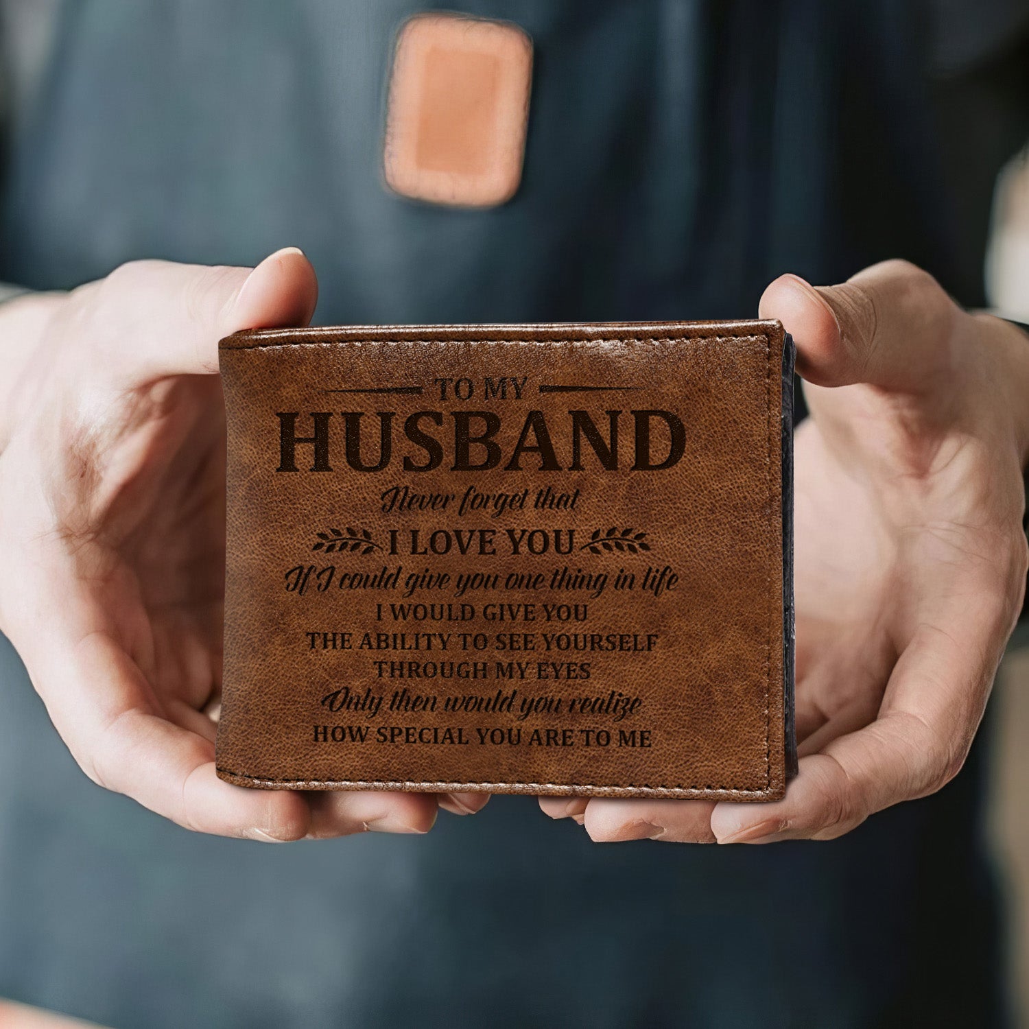 To My Husband Love You See Through My Eyes