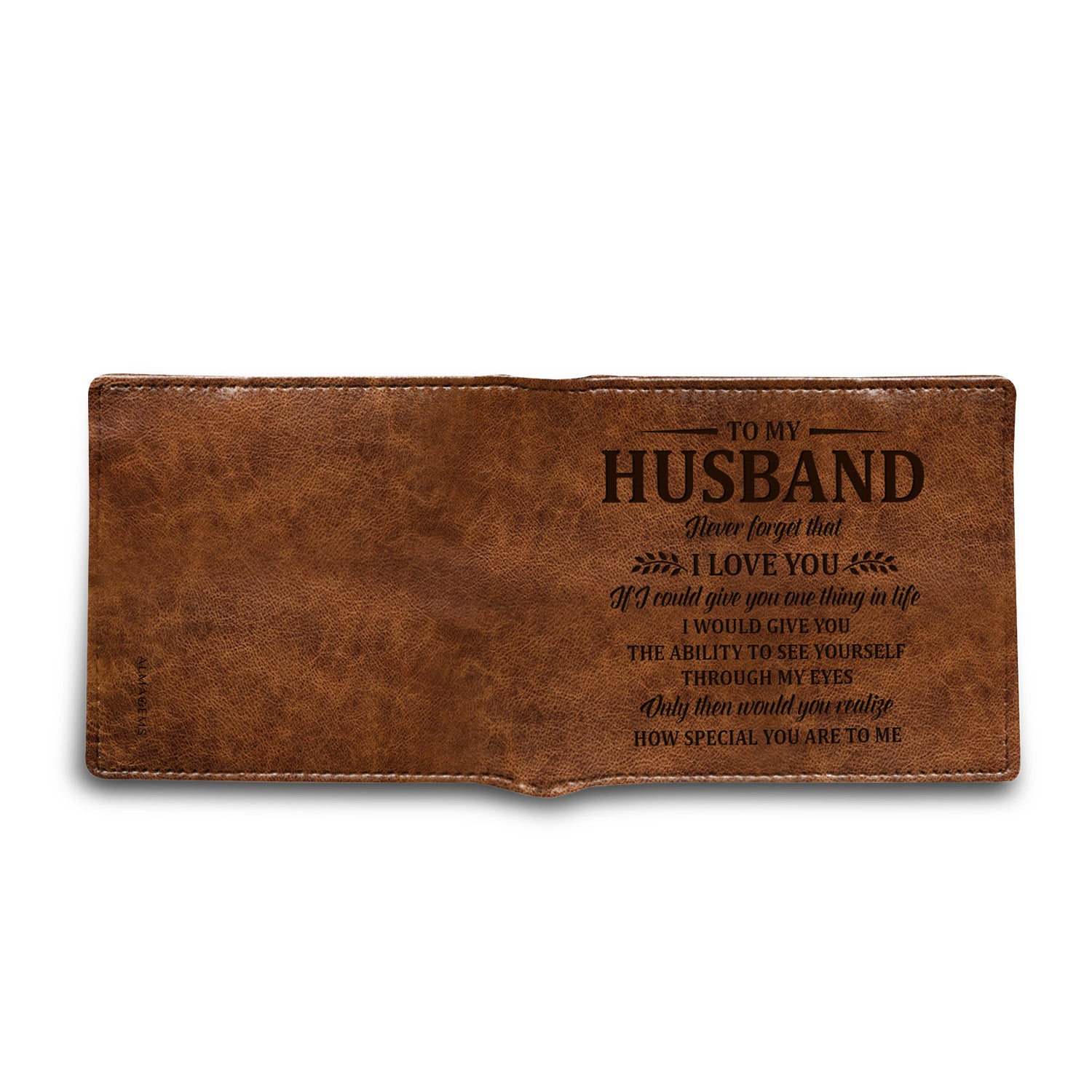 To My Husband Love You See Through My Eyes