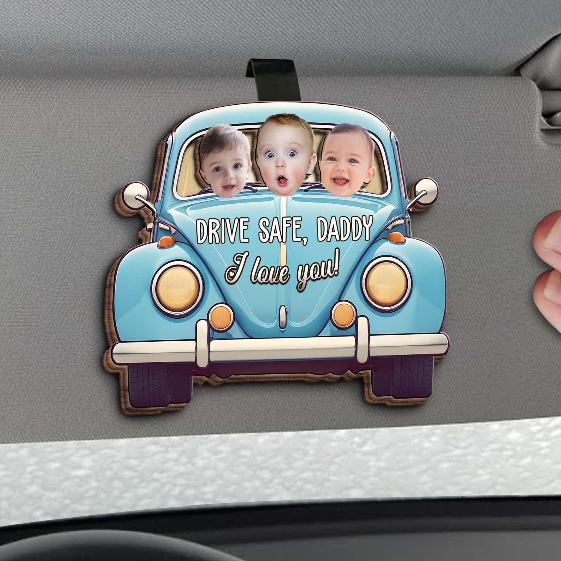 Drive Safe Daddy We Love You Vintage Car Design