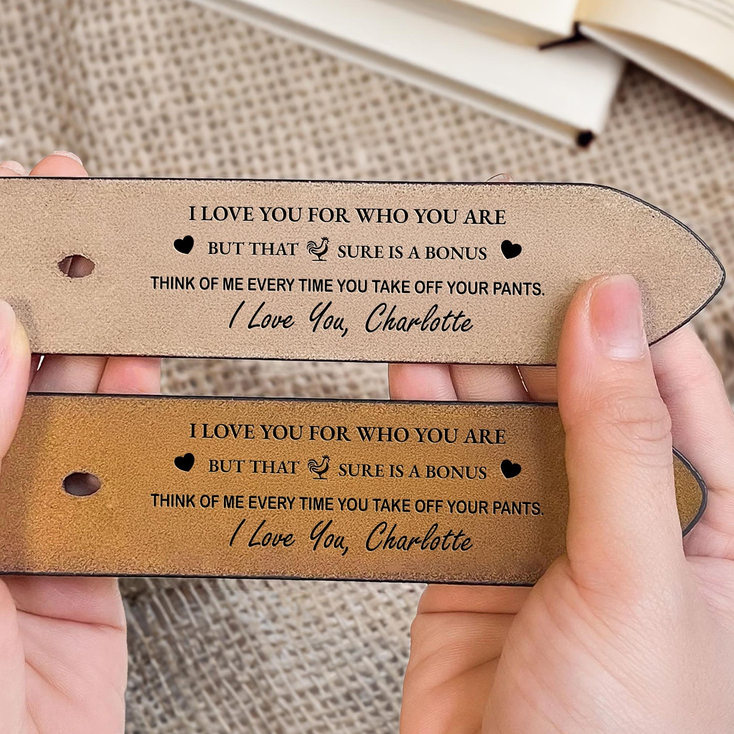 I Love You For Who You Are, Belt And Heart
