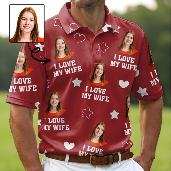 I Love My Wife With Hearts And Stars