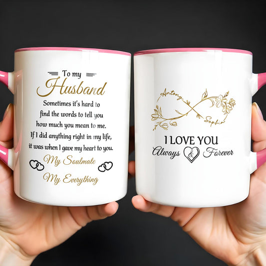 To My Husband, Sometimes It's Hard To Find The Words, Hearts