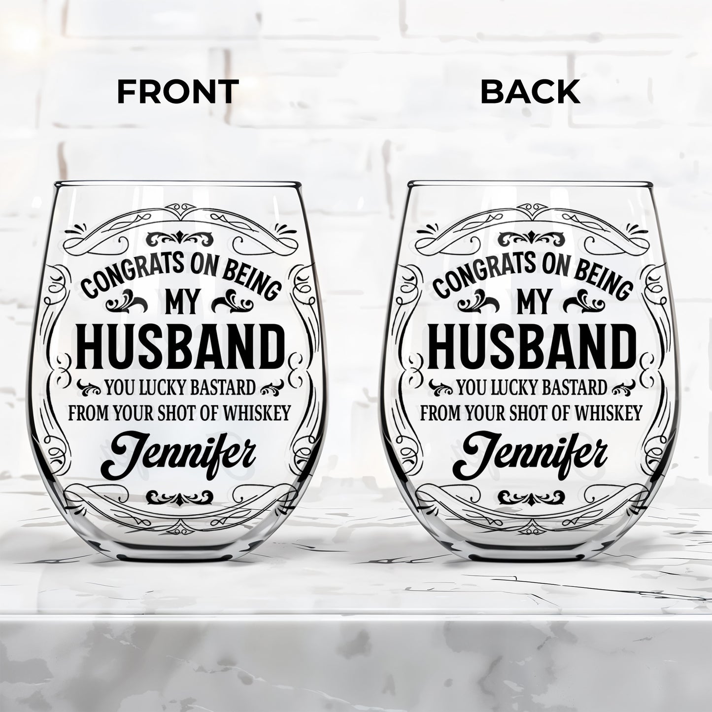 Congrats On Being My Husband, You Lucky Bastard