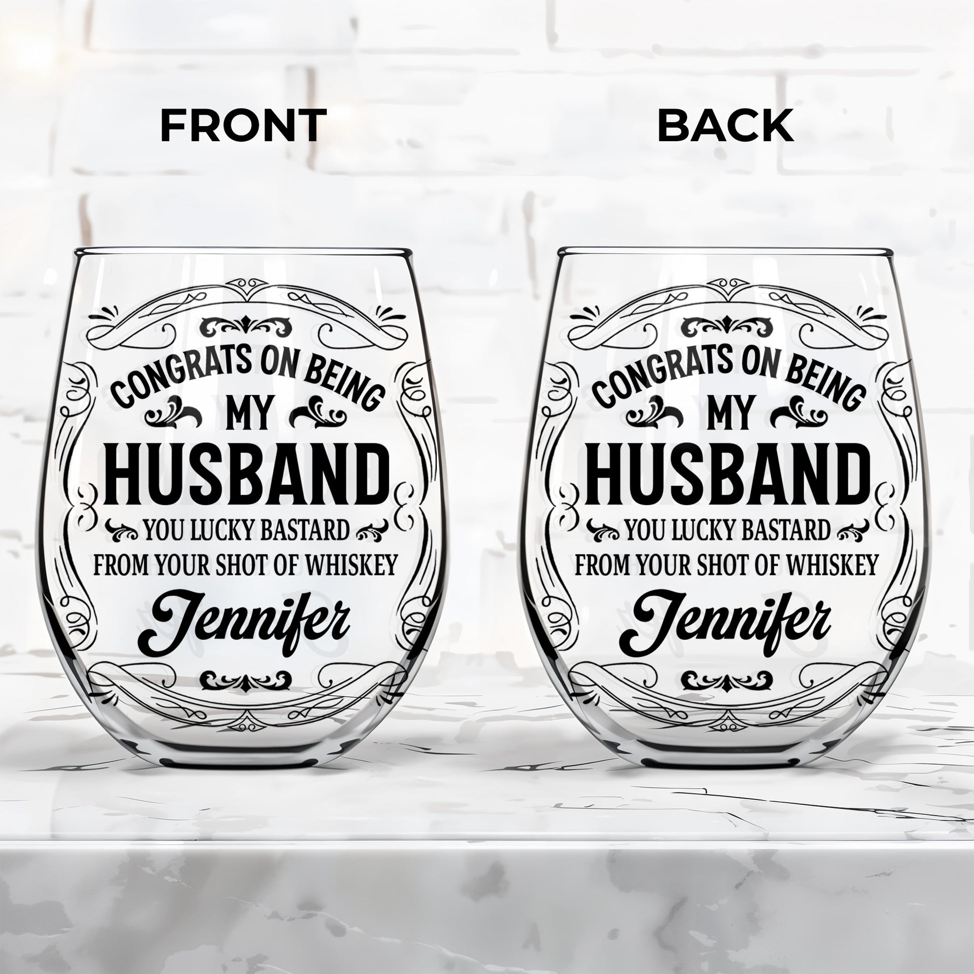 Congrats On Being My Husband, You Lucky Bastard