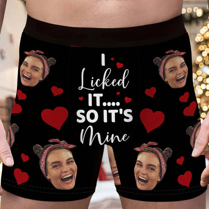 I Licked It So It's Mine With Hearts And Faces