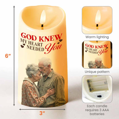 God Knew My Heart Needed You With Cross And Hearts