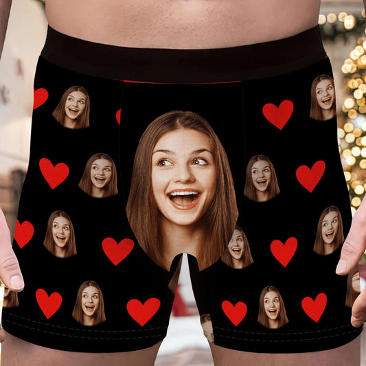 Customizable Faces And Hearts Design