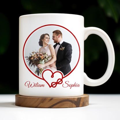 To My Husband, Sometimes It's Hard To Find The Words To Tell You, Wedding Couple and Hearts