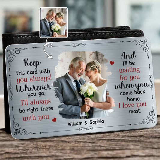 Keep This Card With You Always, Love and Floral Designs
