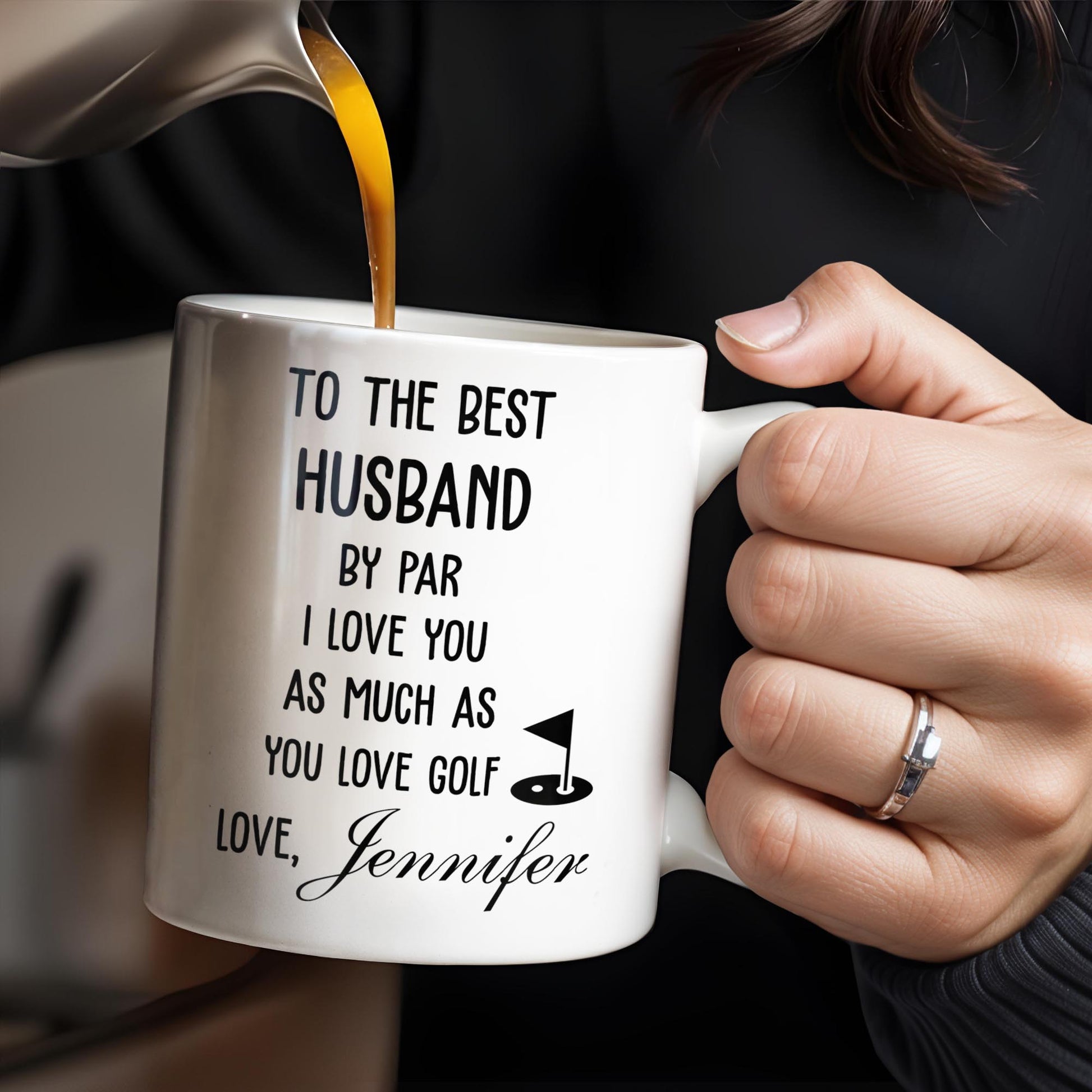 To The Best Husband By Par Love and Golf