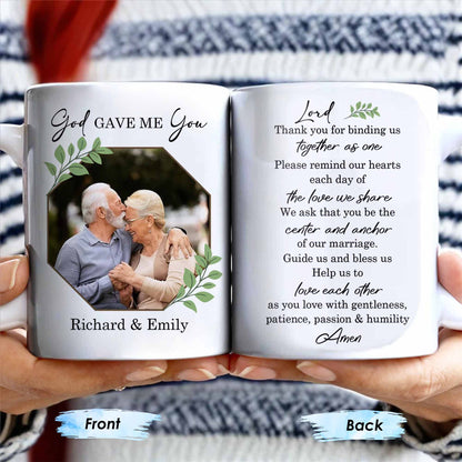 God Gave Me You, Binding Us Together As One, With Green Leaves